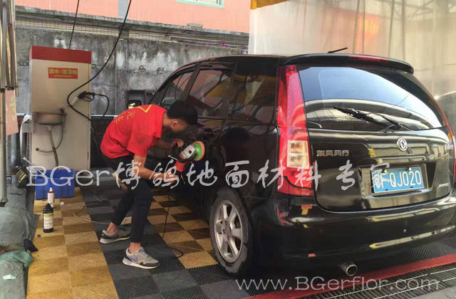 室外洗車(chē)場(chǎng)地面格柵-5