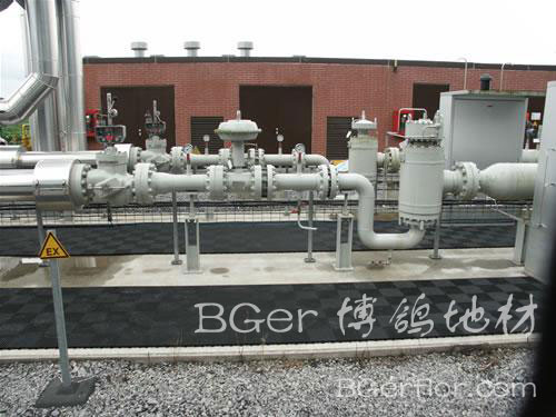 工業(yè)平臺網(wǎng)格地墊地板 防滑 抗紫外線 防腐蝕 工廠露天工業(yè)控制平臺格柵地墊-5