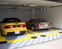 新式家庭車庫地面材料，車庫地面做法效果