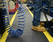 車(chē)間加工流水線工業(yè)抗磨耐油防滑地墊，車(chē)間作業(yè)通道走道工業(yè)地毯