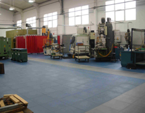 機械加工廠車間用地板膠 耐壓 耐磨 防滑 防油 耐化學性車間地面處理